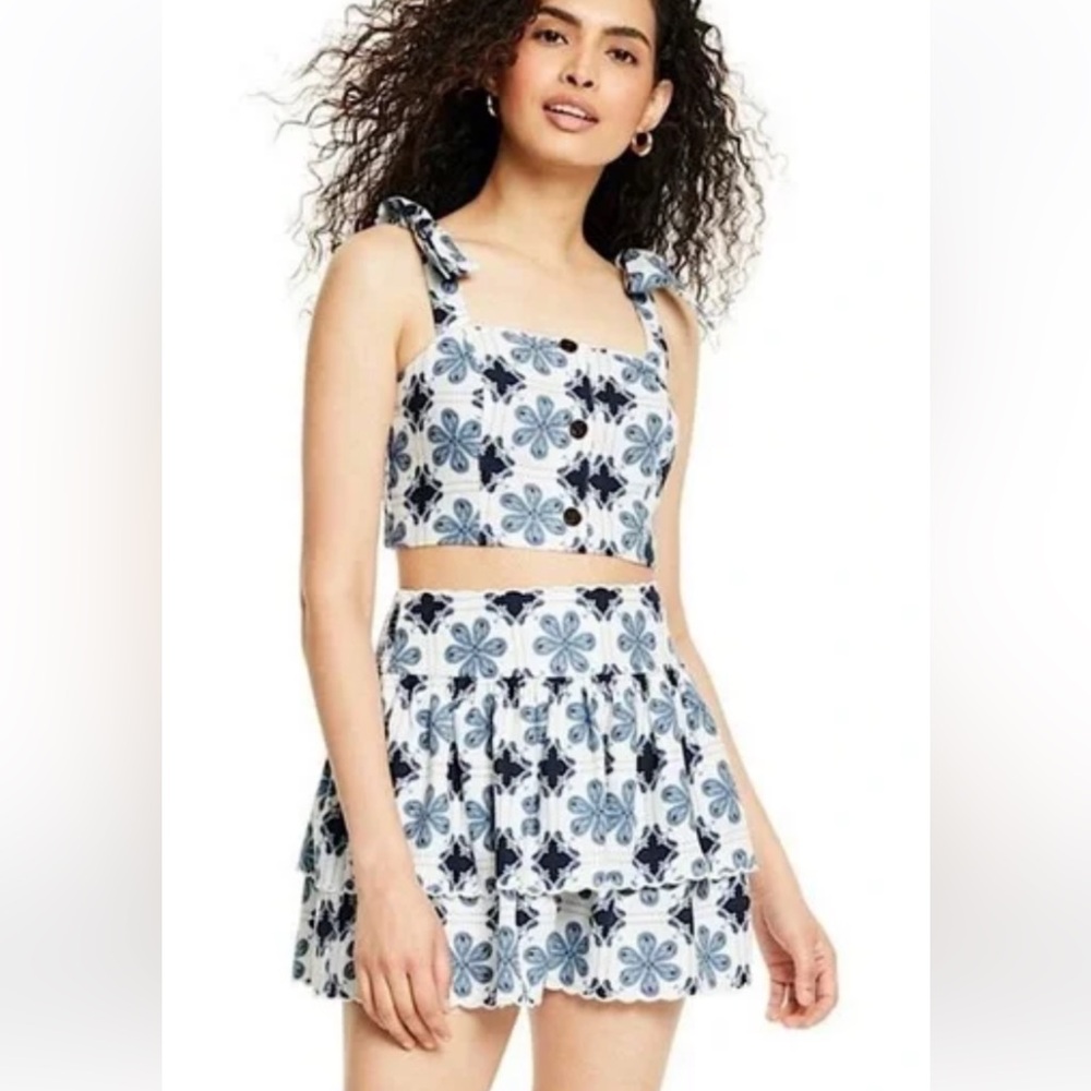 Agua bendita + Target collaboration - skirt set size xs